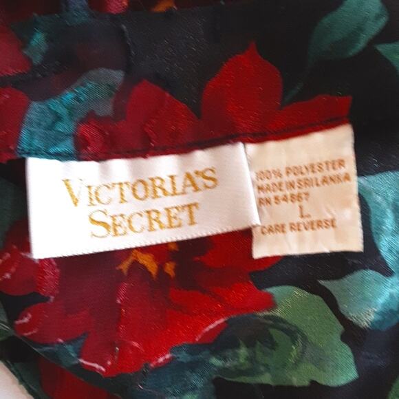 Victoria's Secret VINTAGE Gold Tag Matching Holiday Bow Negligé L + SleepShirt M - Picture 12 of 13